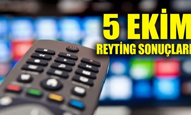 5 Ekim Pazartesi Reyting Sonuçları