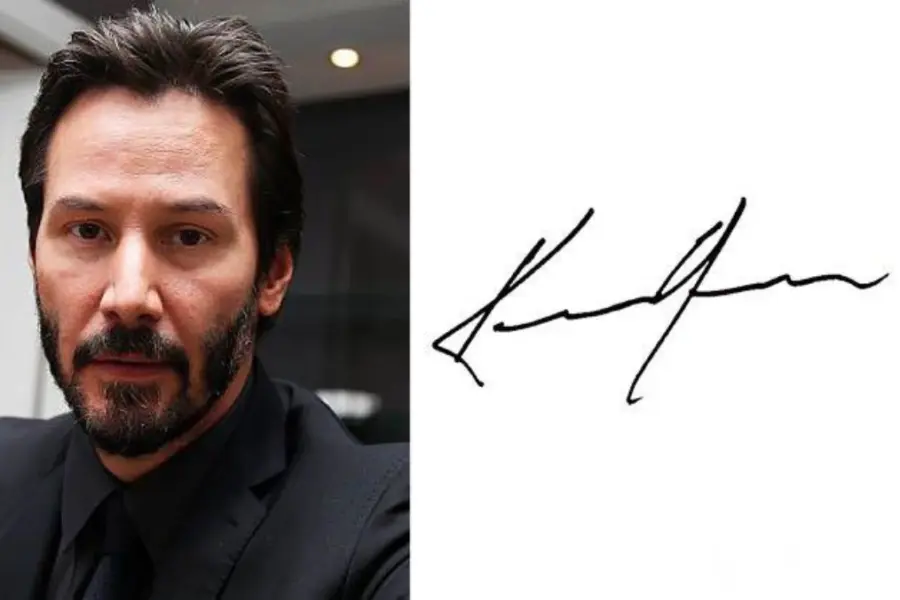 Ünlü İmzası Keanu