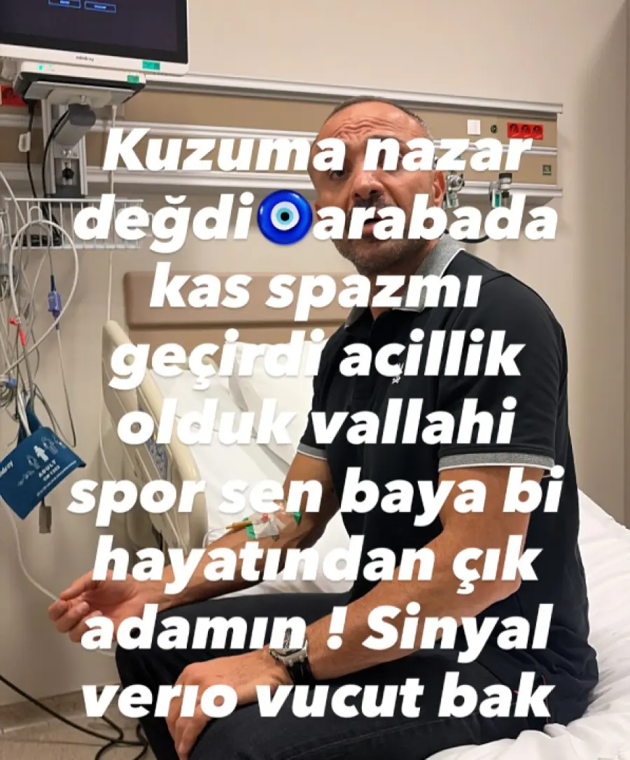Okan Kurt Hastanelik Oldu