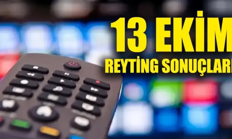 13 Ekim Akşamında Diziler Nasıl Sıralandı?