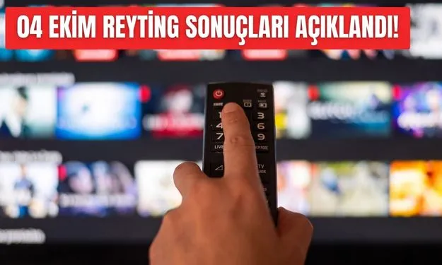 4 Ekim Pazar Reyting Sonuçları