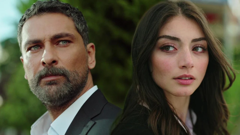Karakuyu ilk tanıtım öncesi paylaşılan Kahraman ve Ferda karesi
