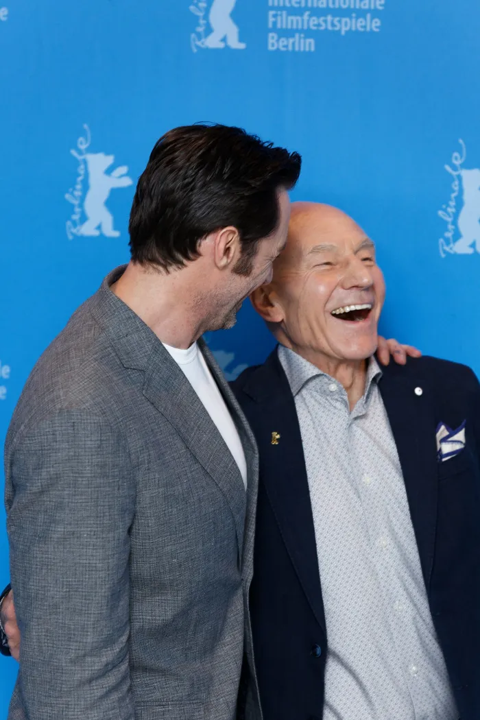 Patrick Stewart ve Hugh Jackman Logan filminin Berlinale tanıtımında