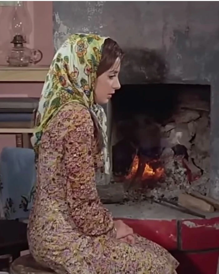 Perihan Savaş Yeşilçam filminden bir karede